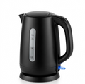 Jgjgzfzfcgcgvjvjnvnv-Wasserkocher 1,7 L, 2200 W, mit automatischer & manueller Abschaltung, herausnehmbarer Kalkfilter, Schwarz, WK 6079 CB